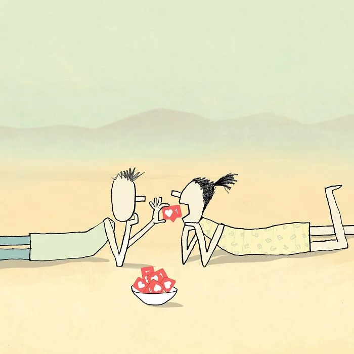 20 New Wordless Thought-Provoking Illustrations By Israeli Artist