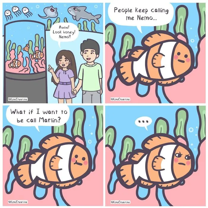 30 Comics That Illustrate Life’s Quirks By Kimi Creative (New Pics)