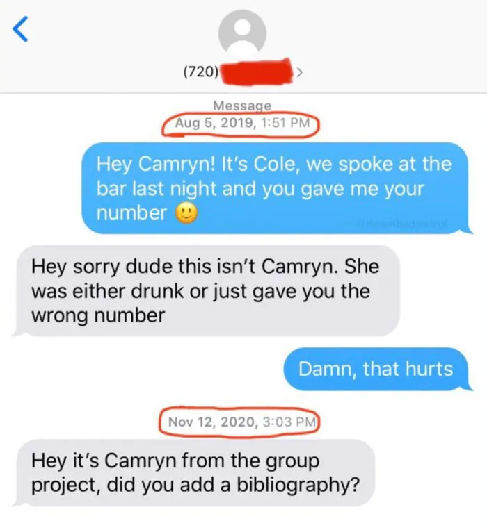 Seems Like Someone Wasn't Her Type 