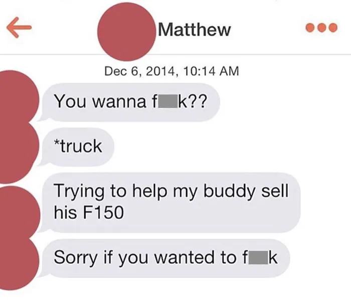 You Want A Truck?