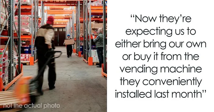 Boss Decides Warehouse Workers Don't Deserve Free Water Anymore, Flaunt Profits As Workers Suffer