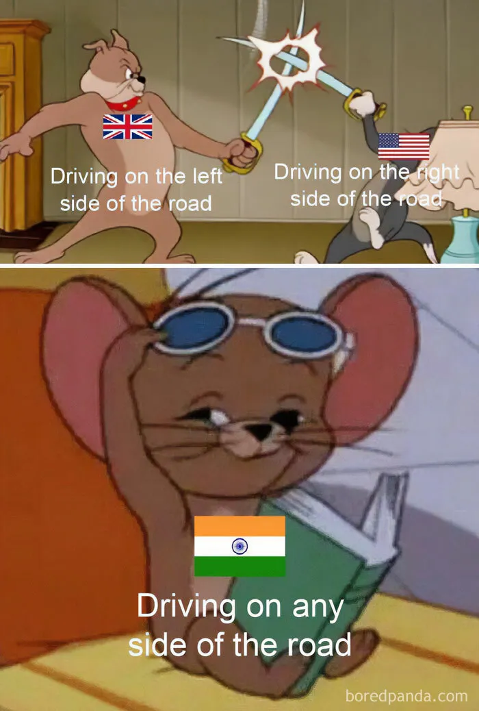 Ambidextrous Indian Drivers