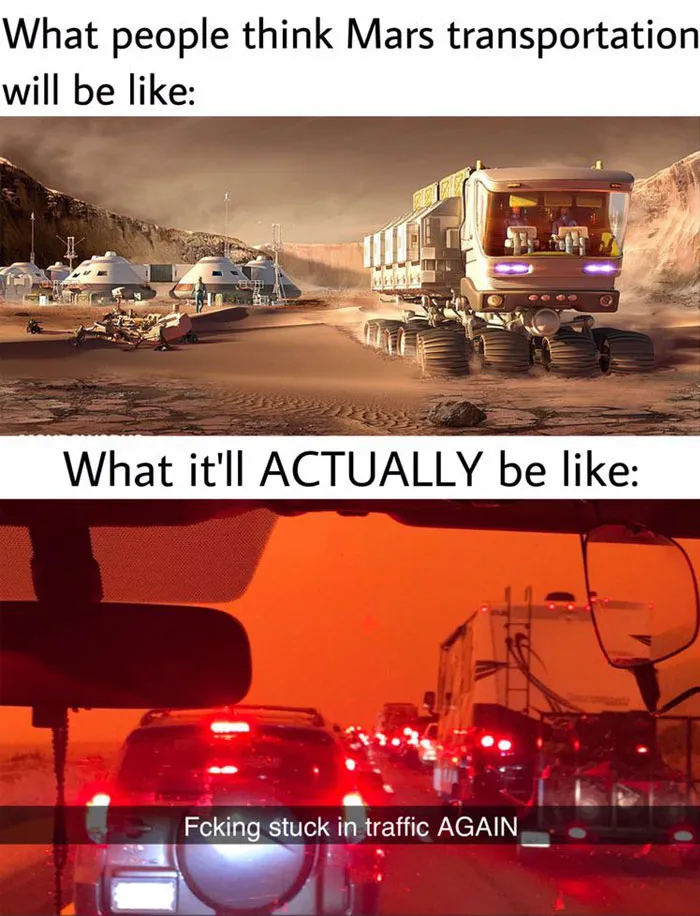 Marsian Traffic