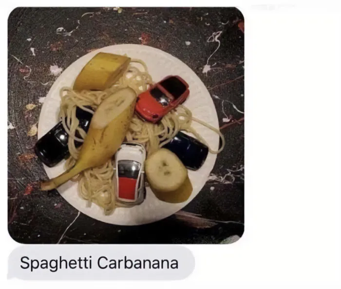 One Order of “Spaghetti Carbanana”