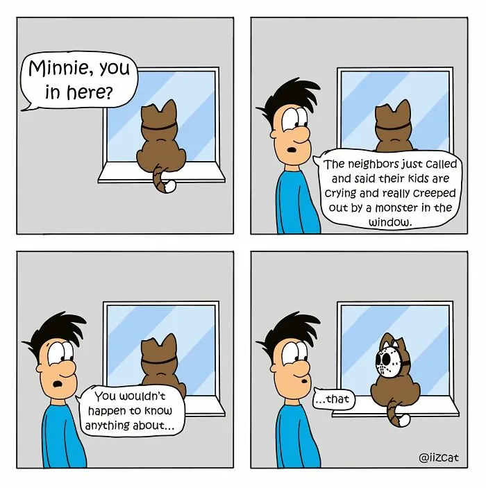 20 Funny New Comics By Nick Filippou That Nail Life With A Cat