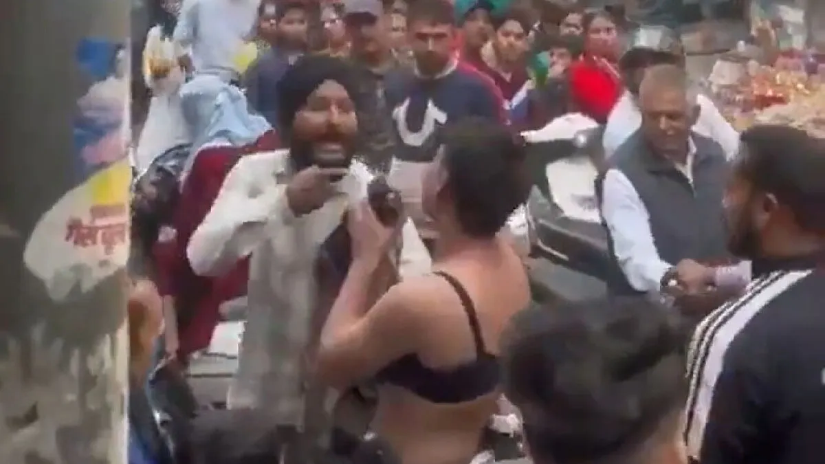 Man Wearing A Bra Thrashed By Crowd For Filming "Obscene Videos" In Market
