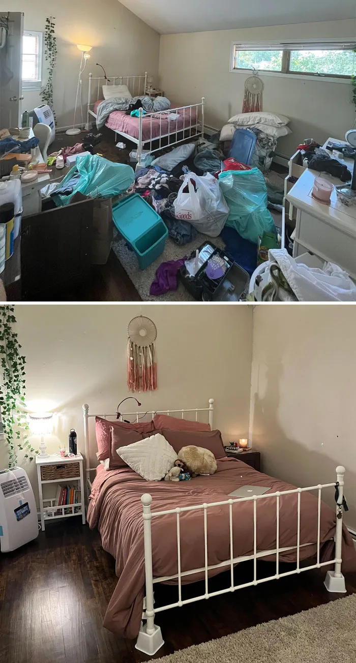 I Cleaned My Year-Long Depression Room