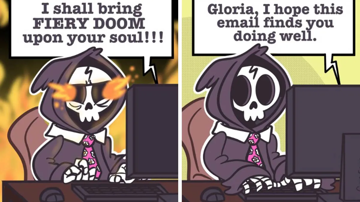 30 Sweet And Uplifting Comics Featuring Fun Characters In The Realm Of The Dead, By Greg Eales (New Pics)