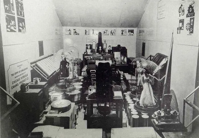 Crypt Of Civilization, Considered The First Modern Time Capsule. Photographed In 1939 Prior To Sealing