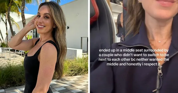 "Strangers On A Plane": Couple Refuses To Swap Seats With Woman Stuck Between Them