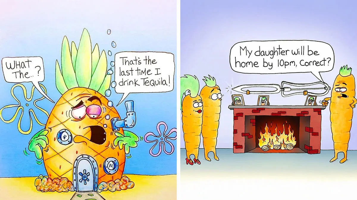 35 Funny And Slightly Inappropriate Comics From ‘Fruit Gone Bad’ (New Pics)