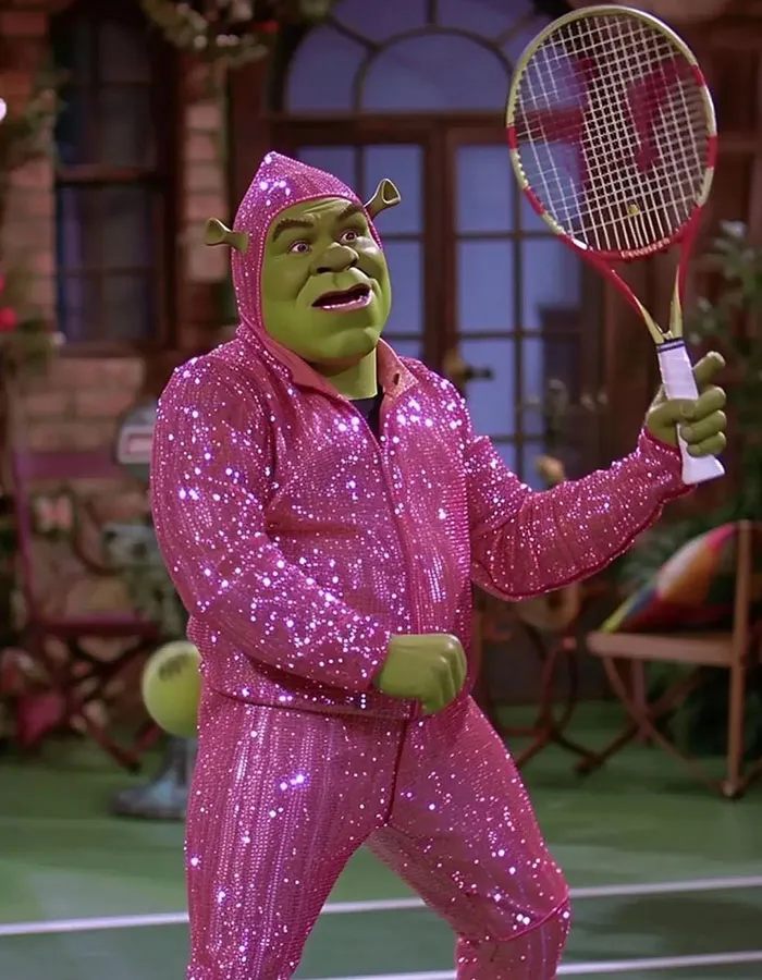 Shrek on Court