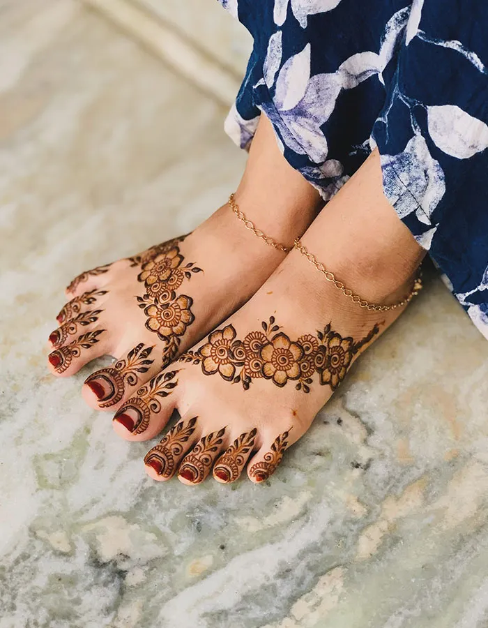 Henna Sandals