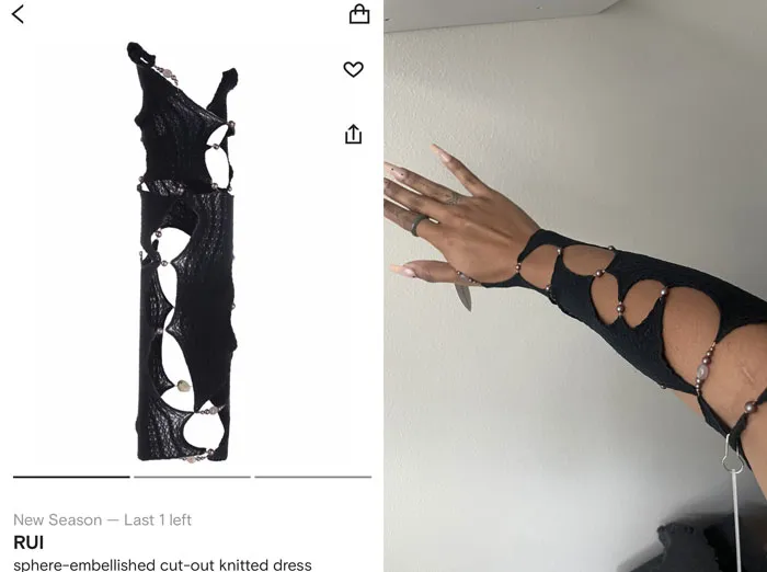 Pensaba que había pedido un vestido...