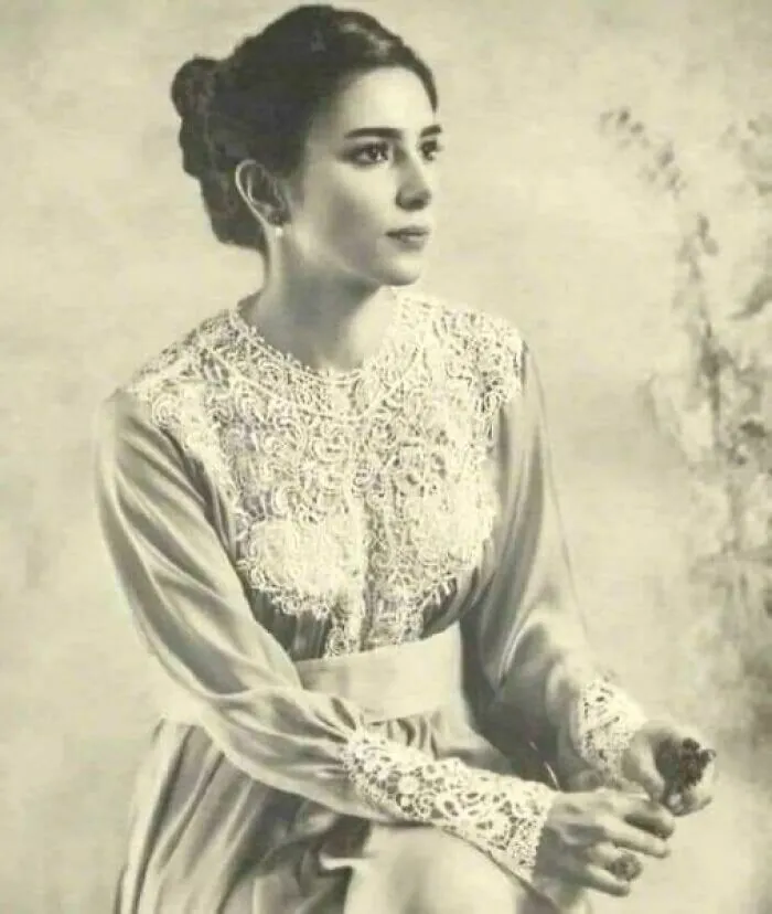Una dama de la alta sociedad, Imperio otomano, 1900