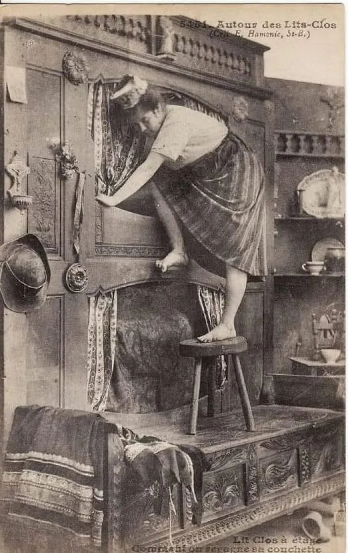 Often Carved And Decorated, The Box Bed Was The Pride Of Its Owners. In Homes That Usually Had Only One Room, The Box Bed Allowed Some Privacy And Helped Keep People Warm During The Winter