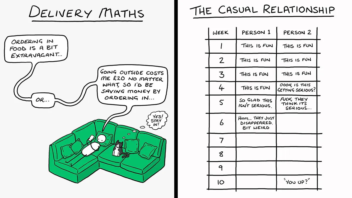 37 Sharp-Witted Illustrations By Chaz Hutton That Might Make You Chuckle And Relate (New Pics)