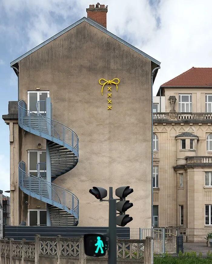 Urban Surrealism Featuring Mind-Bending Buildings By British Sculptor Alex Chinneck (21 New Pics)