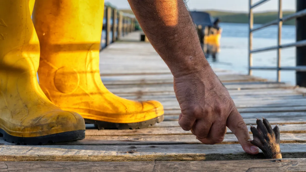 A Heart-Warming Story Of Rare Friendship Between A Wild Otter And A Man From Remote Scottish Islands