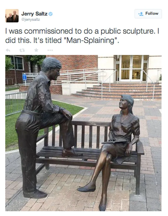 It’s Called “Man-Splaining”