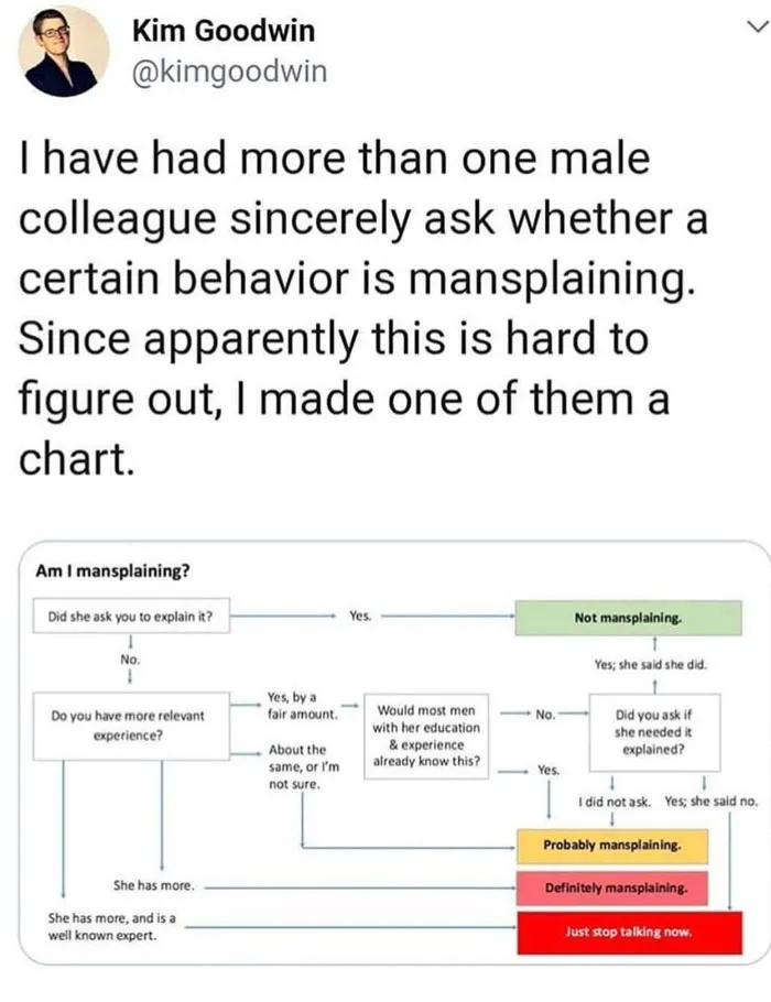 Mansplaining Chart