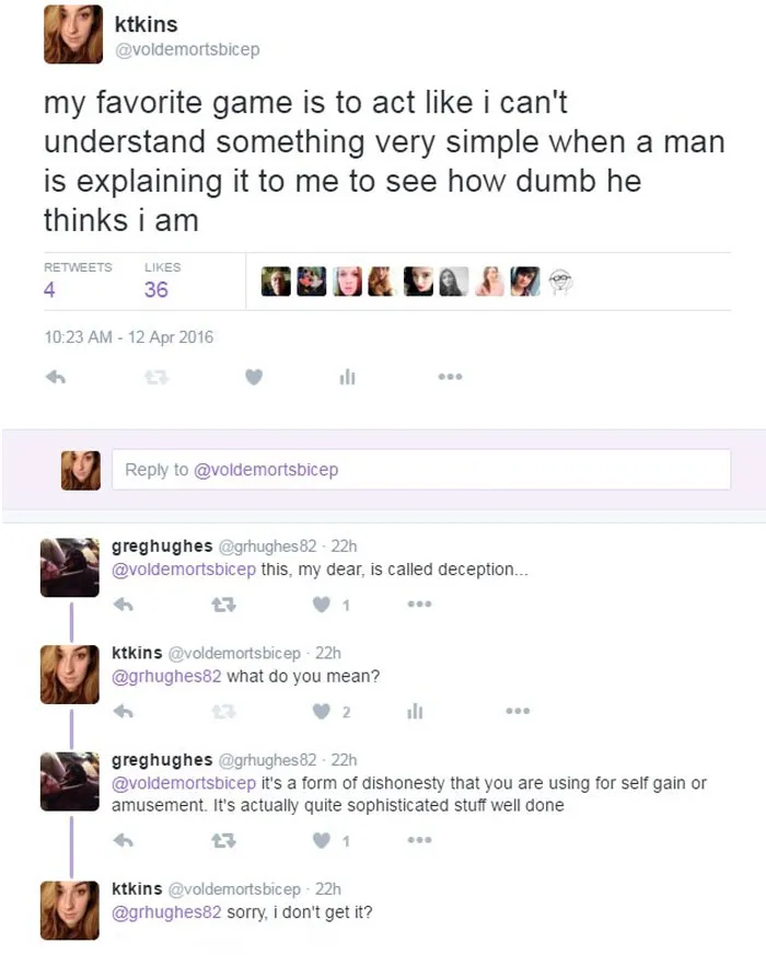 We Can See What She Did There