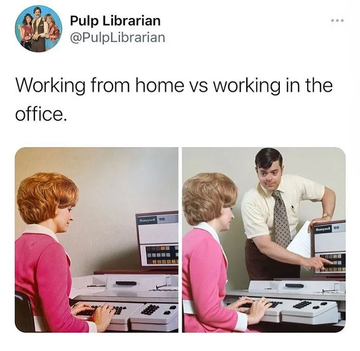 Working from Home vs Working in the Office