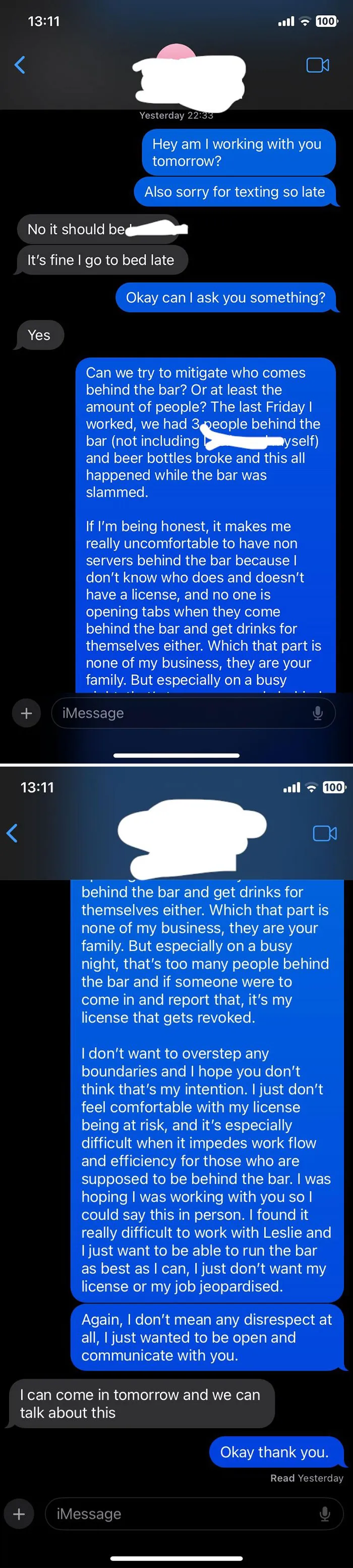 Workers That Took Back Control Share Their Career-Ending Texts (New Pics)
