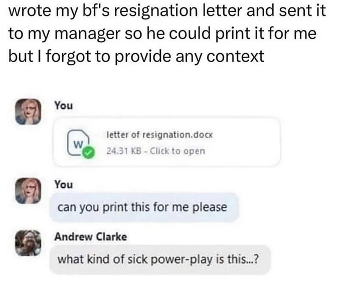 Workers That Took Back Control Share Their Career-Ending Texts (New Pics)