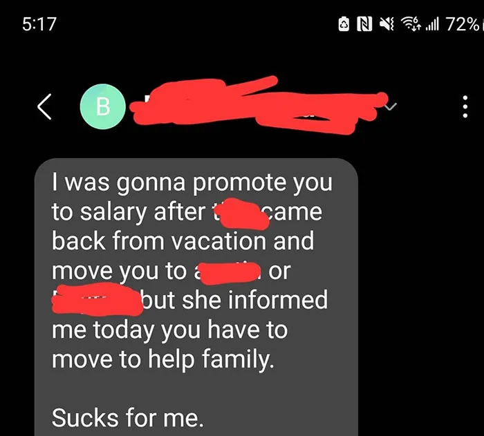 Workers That Took Back Control Share Their Career-Ending Texts (New Pics)