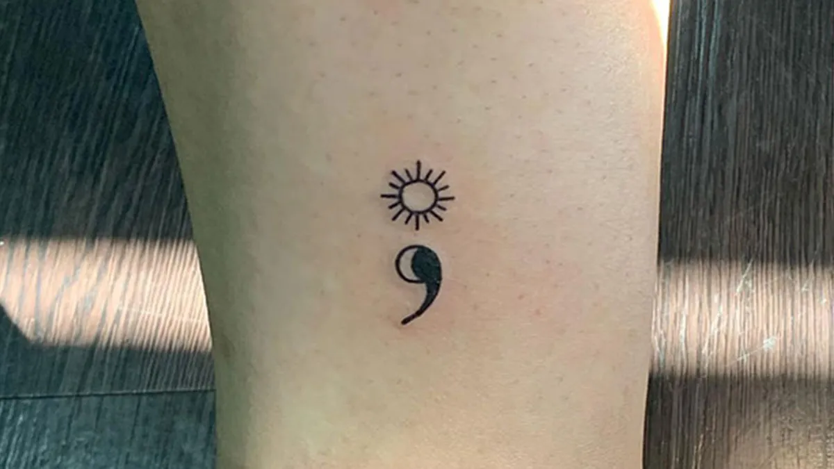 Semicolon Tattoo: 25 Meaningful Ideas Behind The Powerful Symbol