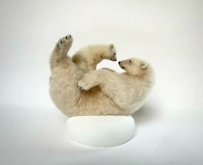 From A Playful Dog To A Wise Owl, This Artist's Needle-Felted Animals Might Make Your Day (30 Pics)