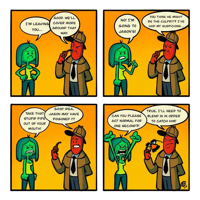 If You Enjoy Dark Humor, You Will Probably Enjoy These 40 Comics By ‘All I See Is Beans’