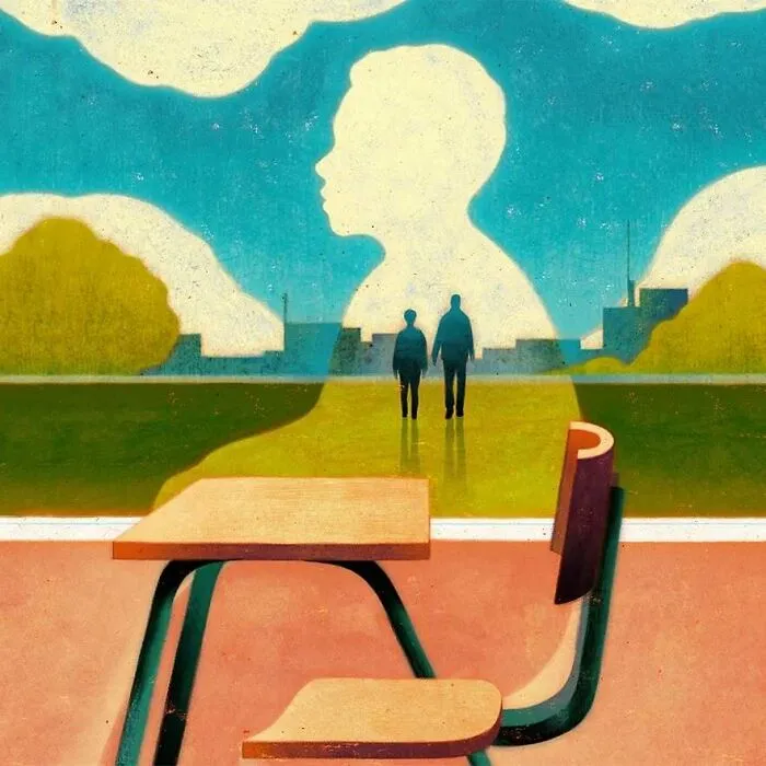 45 Melancholic Thought-Provoking Illustrations By Owen Gent