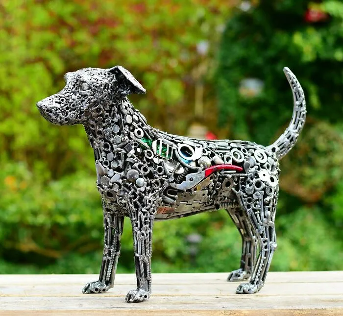 From Scrap To Sculptures: 20 Impressive Works Of Art Made By This Artist (New Pics)