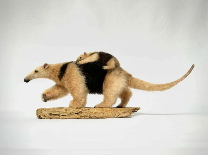 From A Playful Dog To A Wise Owl, This Artist's Needle-Felted Animals Might Make Your Day (30 Pics)
