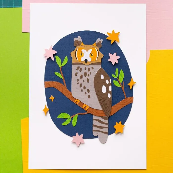 30 Colorful Layered Paper Illustrations By Sarah Capon