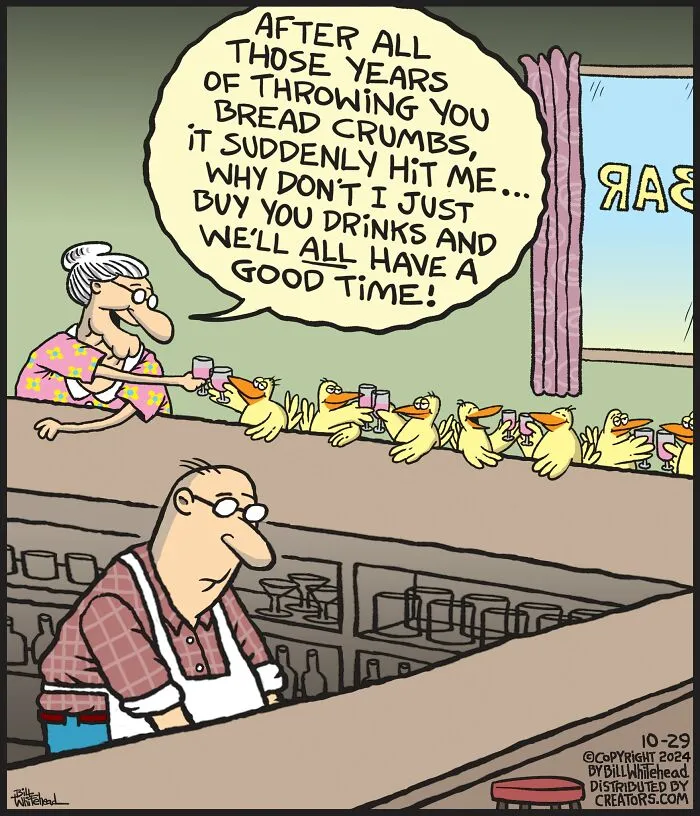 30 Playful One-Panel Comics By Bill Whitehead To Add Humor To Your Day (New Pics)
