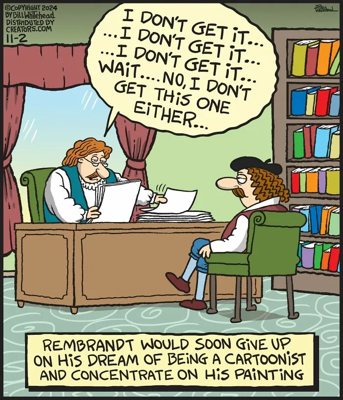 30 Playful One-Panel Comics By Bill Whitehead To Add Humor To Your Day (New Pics)