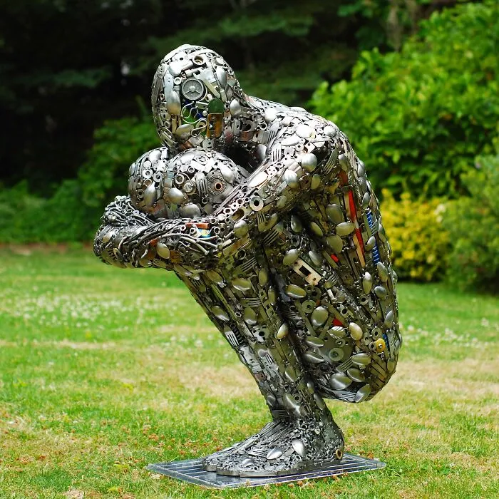 From Scrap To Sculptures: 20 Impressive Works Of Art Made By This Artist (New Pics)