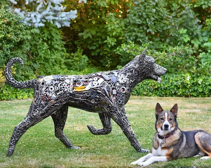 From Scrap To Sculptures: 20 Impressive Works Of Art Made By This Artist (New Pics)