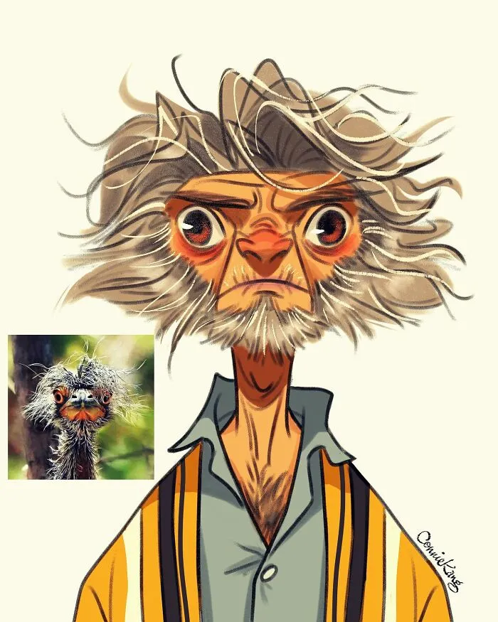 32 Playful Portraits By Connie Kang That Capture The Quirky Side Of Animals