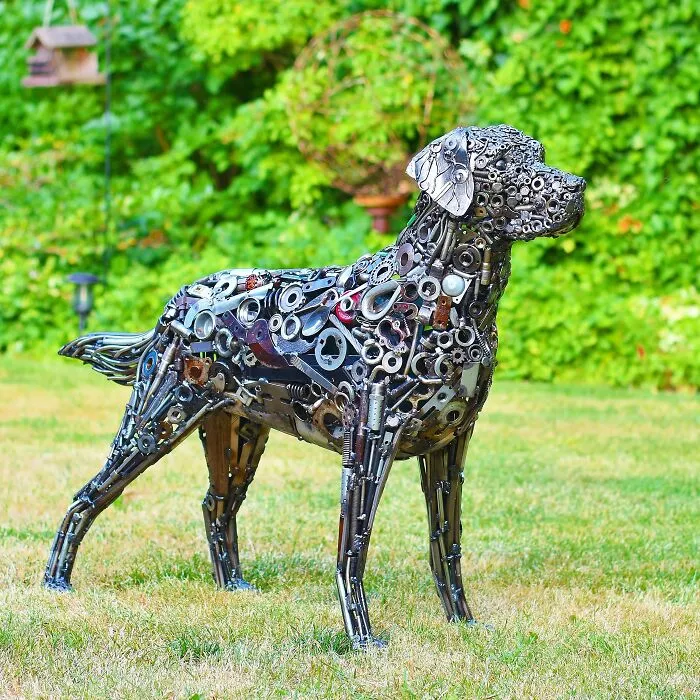 From Scrap To Sculptures: 20 Impressive Works Of Art Made By This Artist (New Pics)