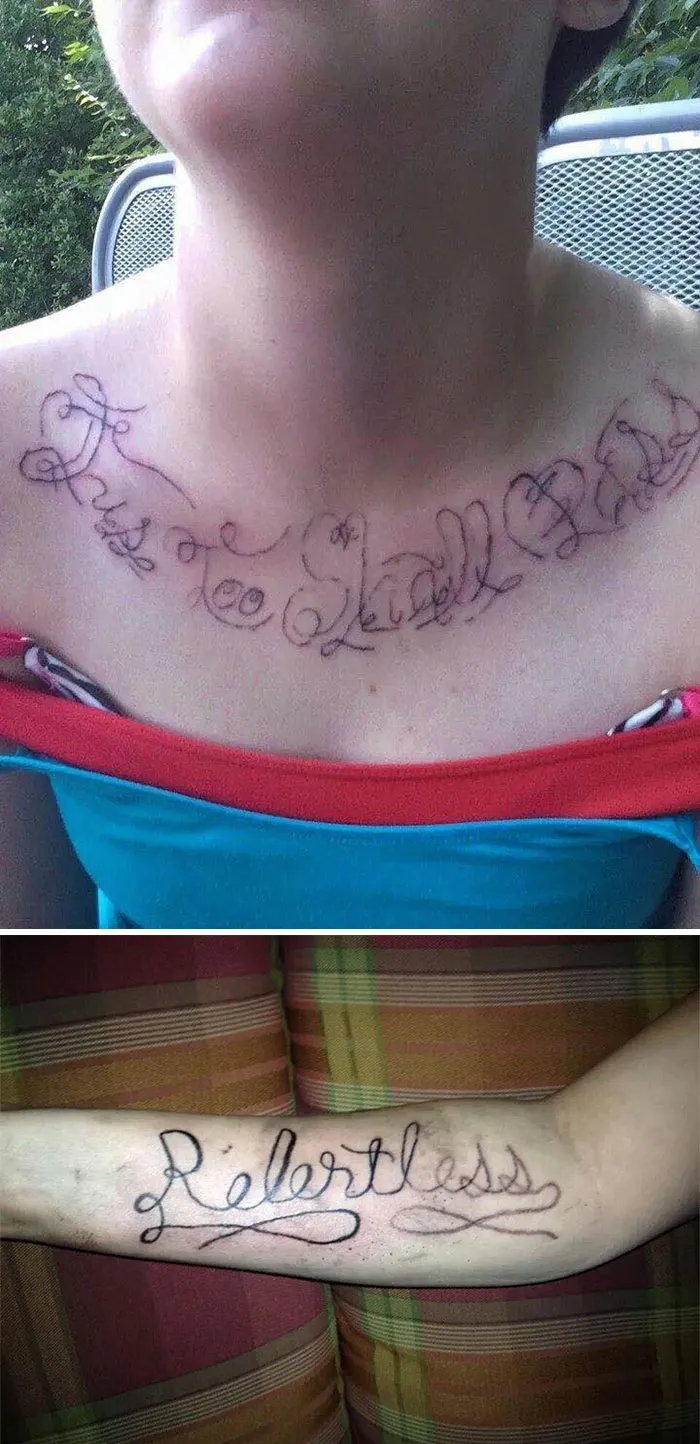 27 Personas que no se dan cuenta de lo horribles que son sus tatuajes (nuevas imágenes)