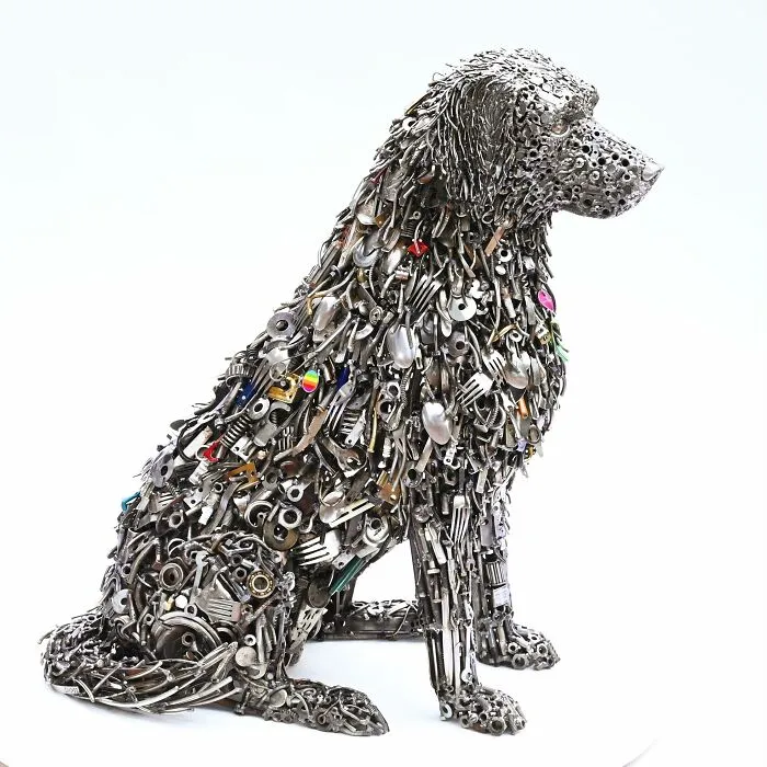 From Scrap To Sculptures: 20 Impressive Works Of Art Made By This Artist (New Pics)