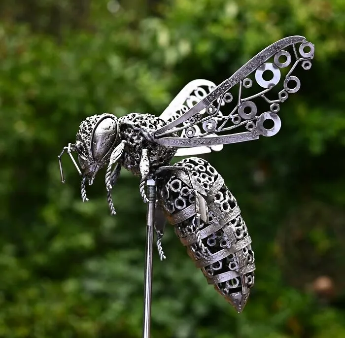 From Scrap To Sculptures: 20 Impressive Works Of Art Made By This Artist (New Pics)