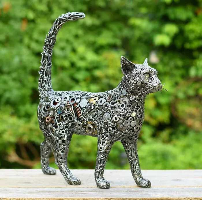 From Scrap To Sculptures: 20 Impressive Works Of Art Made By This Artist (New Pics)