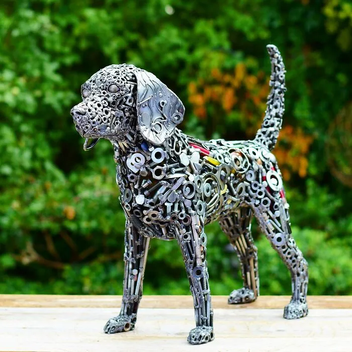 From Scrap To Sculptures: 20 Impressive Works Of Art Made By This Artist (New Pics)
