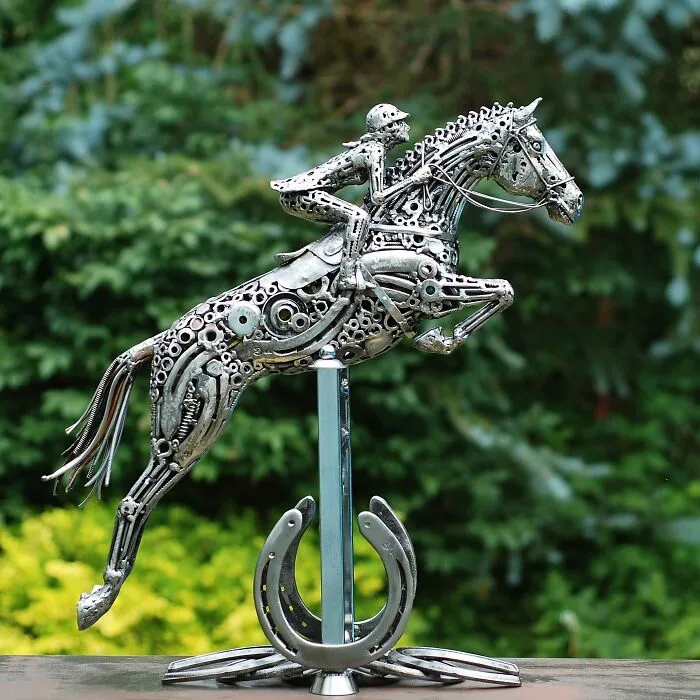 From Scrap To Sculptures: 20 Impressive Works Of Art Made By This Artist (New Pics)