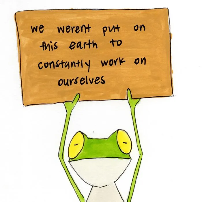 Artist Creates 39 Adorable Frog Illustrations Encouraging Self-Love And Resilience